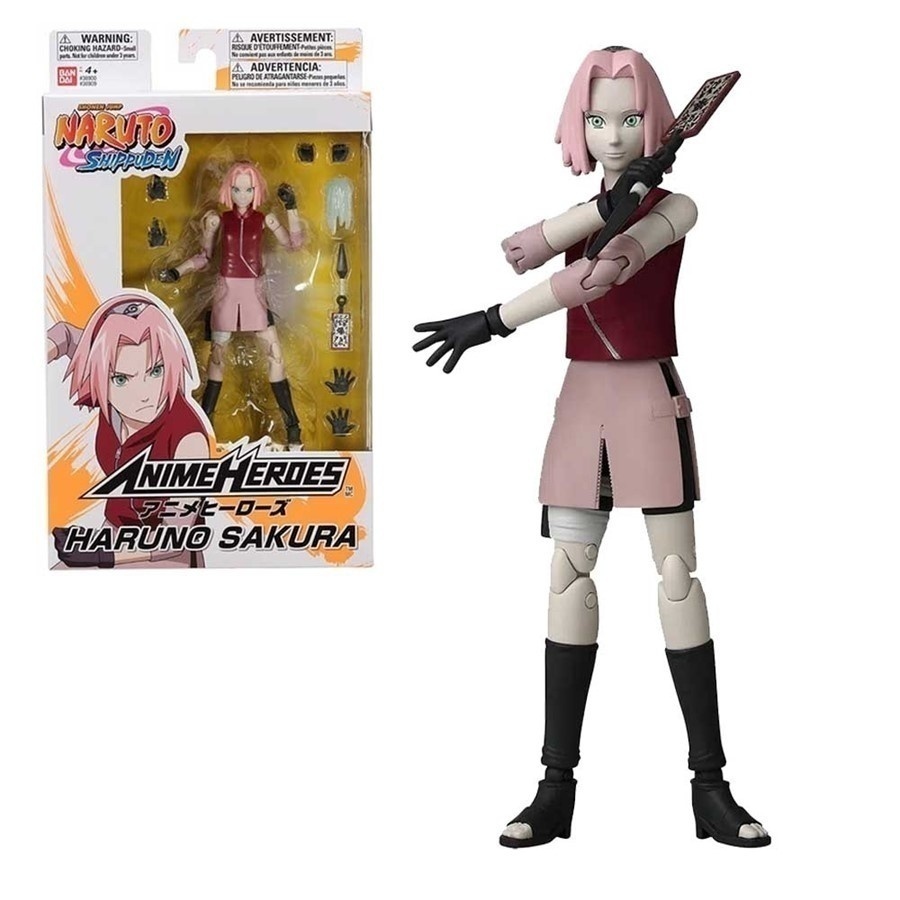 Naruto Shippuden - Figurine Sakura - Anime Heroes - 17 cm