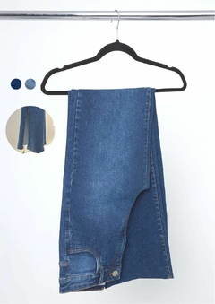Calça Jeans Stretch Fenda