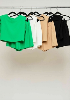 CROPPED MUSCLE ALFAIATARIA - comprar online