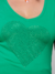 T-shirt Verde Coração - loja online