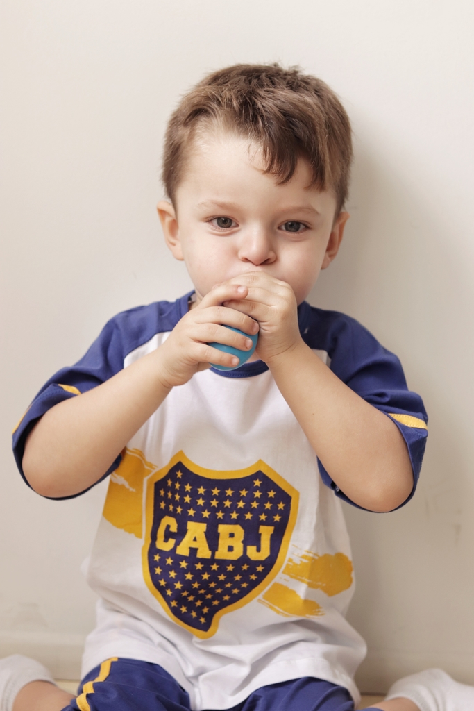 Pijama Ni o Boca Juniors Andressa Lingerie