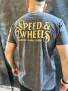 Remera Speed gris oscuro