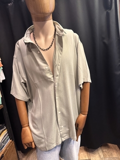 Camisa Rayon Sand