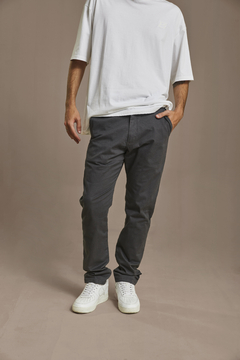 Pantalon chino Gris - comprar online