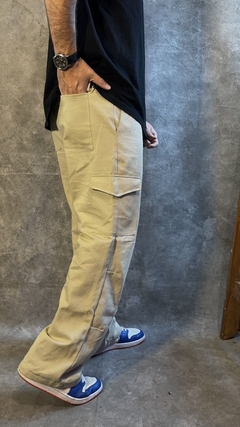 Jogger Cargo Baggy cream - MELVILLE