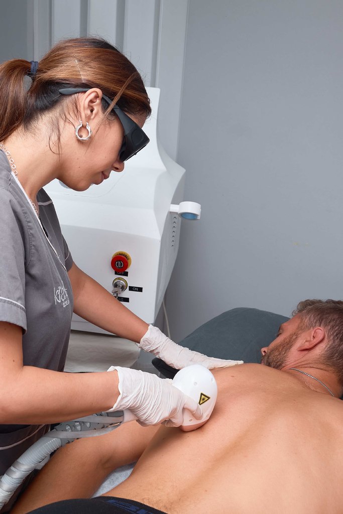 DEPILACION DEFINITIVA MASCULINA PIERNA COMPLETA PECHO ABDOMEN ESPALDA
