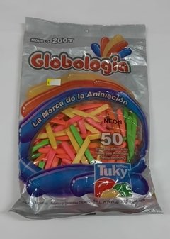 Globo para Globología "Tuky" NEON x 50u.