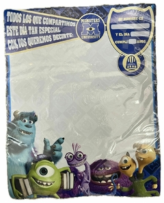 Afiche MONSTER UNIVERSITY