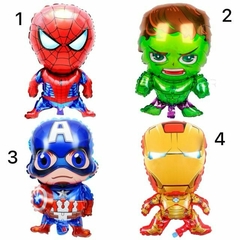 Globo Figura Metalizado Grande AVENGERS