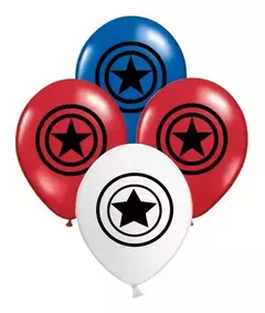 Globo x10 Látex Estampado AVENGERS - comprar online