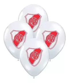 Globos x10 Látex Estampado RIVER