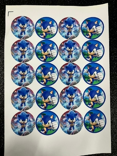 Stickers x20 SONIC