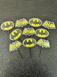 Toppers Chicos x10 BATMAN