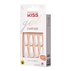 KISS Gel Fantasy Sculpted Glue-On Nails - True Color - comprar online