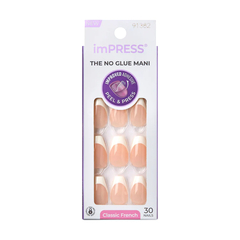 imPRESS Press-On Nails French - Ideal