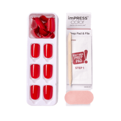 imPRESS Press-On Manicure - Reddy or Not - BLISS ARGENTINA