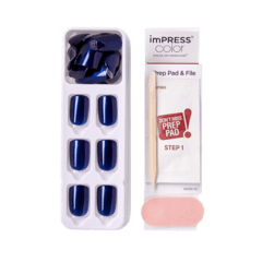 imPRESS Press-On Manicure - Never Too Navy - BLISS ARGENTINA