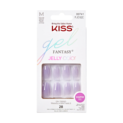 KISS Gel Fantasy Sculpted Glue-On Nails - Quince Jelly