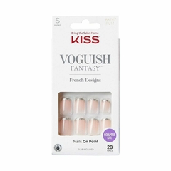 KS Voguish Fantasy French Glue-On Nails- Bisous