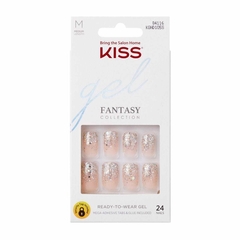 KISS Glue-On Gel Fantasy Ready to Wear Gel Nails- I Feel You (EDICIÓN LIMITADA)
