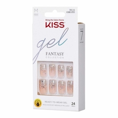 KISS Glue-On Gel Fantasy Ready to Wear Gel Nails- I Feel You (EDICIÓN LIMITADA) - BLISS ARGENTINA