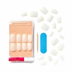 KISS SA Natural Wider Glue-On Nails - Rare (MAS ANCHAS!) - comprar online