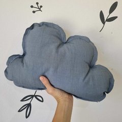 Almohada nube azul