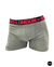 BOXER LISO ALG-LYCRA ELASTICO NEGRO LETRA ROJA FLU (271902-6063) en internet