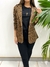 Imagen de BLAZER PUNTO ROMA ESTAMPADO ANIMAL PRINT OSSIRA