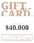 GIFT CARD $40.000 - comprar online
