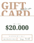 GIFT CARD $20.000 - comprar online