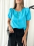 BLUSA ZARAY (TURQUESA) - comprar online