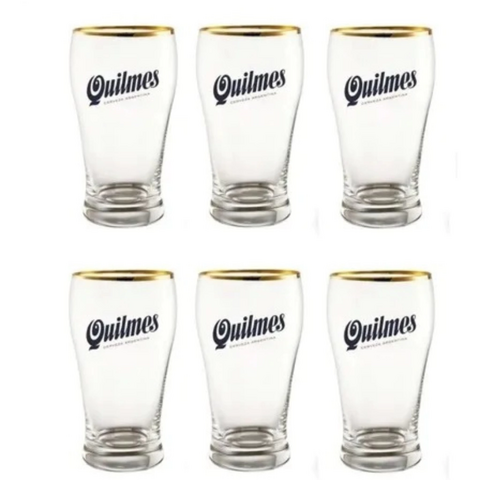 VASOS QUILMES 500CC X6