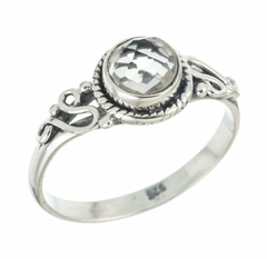 ANILLO DE PLATA CON PIEDRA CRISTAL TURQUESA - buy online