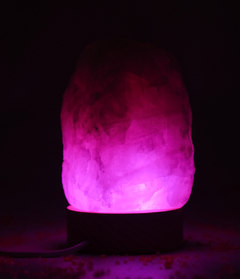 Luminária Cromoterapia - Quartzo Rosa - loja online