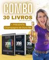 Combo 30 livros + Espumante Ouro 18k!