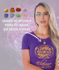 Colar - Infusor Flor de Lótus - comprar online