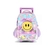 MOCHILA C/CARRO FOOTY 18 PULGADAS - F2111 SMILE LIKE ME LUZ LED