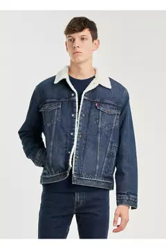 CAMPERA LEVIS JEAN CON CORDERITO