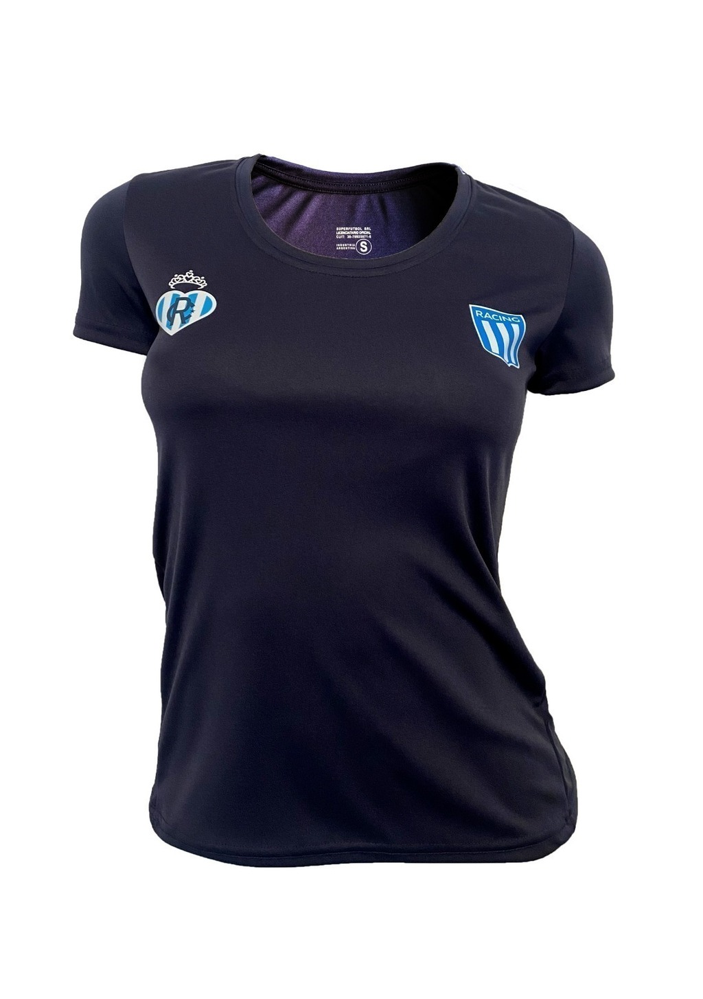 Remera racing negra deals