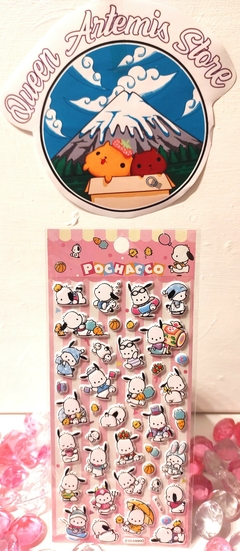 Pochacco Clothes Puffy Sticker