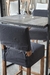 P1 Taburete, silla alta NIMES con funda tusor gris grafito - comprar online