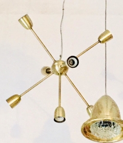 Sputnik 7 luces ø55 cm DORADO MATE - comprar online