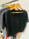 Blusa Tayna Black Shine