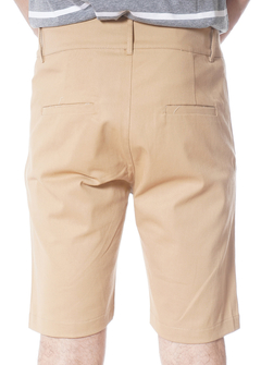 Bermuda corte chino beige - comprar online