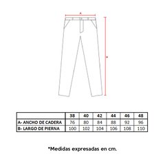 Pantalón gabardina elastizada corte chino verde oscuro - comprar online