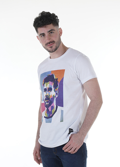 Remera messi blanca en internet