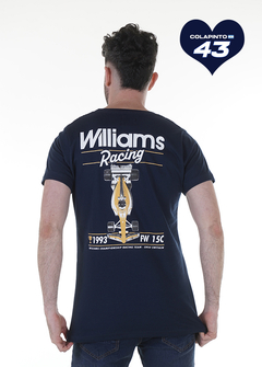 Remera williams azul marino