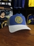 GORRA VISERA BLANCA FRENTE AZUL PARCHE 3D PUENTE LA BOCA