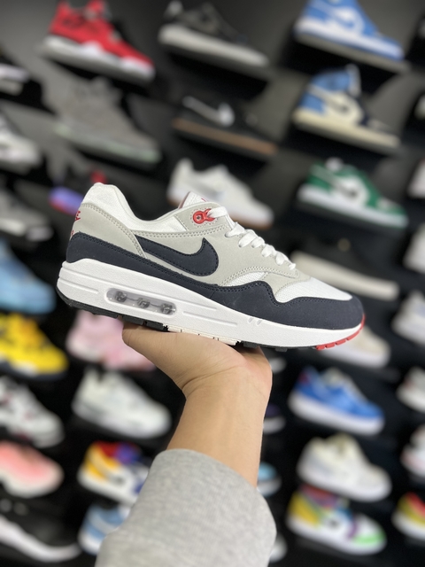 NIKE AIR MAX 1 OBSIDIAN BLUE RED - EL MARISCAL